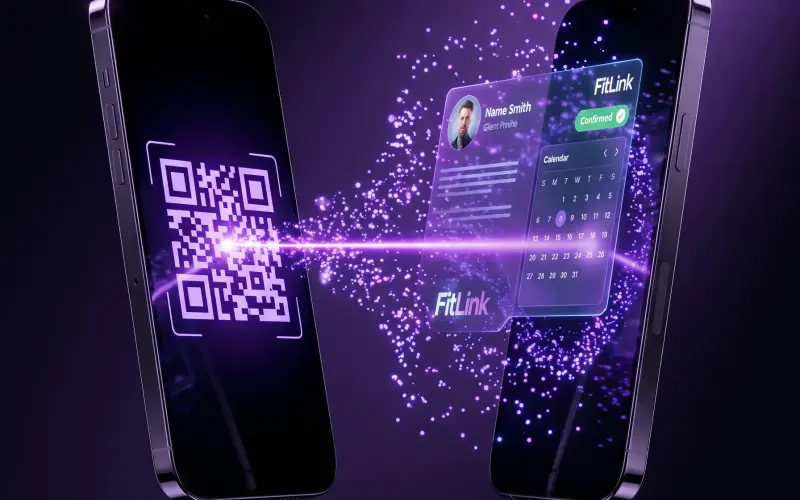 Co nowego w FitLink? System zapisów do trenerów za pomocą kodu QR 